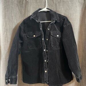 Forever 21 Black Corduroy Jacket